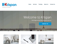 Tablet Screenshot of krispan.com